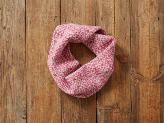 Kids Fair Isle Snood- Multi Colour image 1